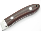 Seizo Imai Seki Custom Loveless Large Caper ATS-34 & Wood Fixed Blade Knife