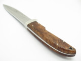 Seizo Imai Seki Custom Loveless Skinner Wood VG-10 Damascus Fixed Knife