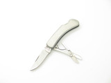 Vtg 1980s Explorer 11-361 Imai Seki Japan Stainless Folding Lockback 2.25" Knife