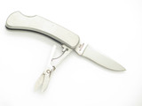 Vtg 1980s Explorer 11-361 Imai Seki Japan Stainless Folding Lockback 2.25" Knife