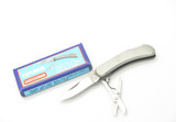 Vtg 1980s Explorer 11-361 Imai Seki Japan 2.25" Stainless Folding Lockback Knife