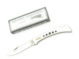 Vintage 80s 11-355 Explorer Imai Seki Japan 4" Stainless Folding Lockback Knife