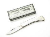 Vintage 80s 11-350 Explorer Imai Seki Japan 3" Stainless Folding Lockback Knife