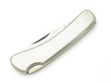 Vintage 80s 11-350 Explorer Imai Seki Japan Stainless Folding 3" Lockback Knife