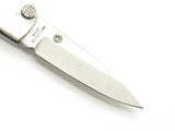 Vintage 1980s Explorer 11-247 Imai Seki Japan Stainless MOP 3" Top Lock Knife