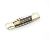 Vintage 1980s Explorer 11-385 Imai Seki Japan Folding 3.37" Wood Lockback Knife