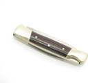 Vintage 1980s Explorer 11-385 Imai Seki Japan Folding 3.37" Wood Lockback Knife