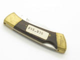 Vintage 1980s Explorer 11-206 Imai Seki Japan Folding 3" Wood Lockback Knife