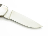 Vintage 80s Explorer Imai Seki Japan Folding 3.12" Wood Stainless Lockback Knife
