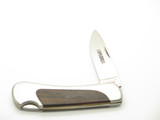 Vintage 1980s Explorer 11-326 Imai Seki Japan 4" Wood Stainless Lockback Knife
