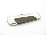 Vintage 1980s Explorer 11-326 Imai Seki Japan 4" Wood Stainless Lockback Knife