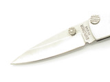 Vintage 1980s Explorer 11-248 Imai Seki Japan 3" Top Lock Wood Folding Knife
