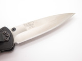 Vintage Benchmade 350 Pardue Black Handle ATS-34 Folding Pocket Knife