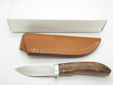 Seizo Imai Seki Custom Loveless Style Skinner Wood VG-10 Damascus Fixed Knife