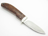Seizo Imai Seki Custom Loveless Style Skinner Wood VG-10 Damascus Fixed Knife