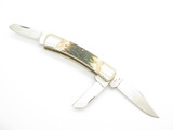 Vtg 80s Explorer 11-389 Imai Seki Japan 3.7" Stag Squire Stockman Folding Knife