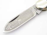Vtg 1996 Bulldog Brand Solingen Swirl Canoe Folding Pocket Knife