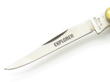 Vintage 1980s Explorer 11-173 Seizo Imai Seki Japan 3.25" Wood Folding Knife