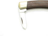 Vintage 1980s Explorer 11-379 Seizo Imai Seki Japan Wood Folding 3.75" Knife