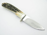 Seizo Imai Seki Custom Loveless Skinner Sambar Stag & VG-10 Damascus Fixed Knife
