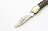 Vintage 1980s 11-381 Explorer Seizo Imai Seki Japan Lockback 2.75" Micarta Knife