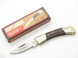 Vintage 1980s 11-381 Explorer Seizo Imai Seki Japan 2.75" Micarta Lockback Knife