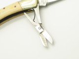 Vintage 80s 11-392 Explorer Seizo Imai Seki Japan Micarta 2.75" Lockback Knife