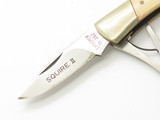 Vintage 80s 11-392 Explorer Seizo Imai Seki Japan 2.75" Micarta Lockback Knife