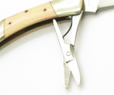 Vintage 80s 11-392 Explorer Seizo Imai Seki Japan 2.75" Micarta Lockback Knife