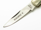 Vintage 1980s 11-385 Explorer Seizo Imai Seki Japan Stag 3.5" Lockback Knife