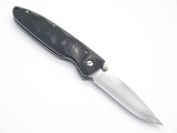 Mcusta Seki Japan Basic MC-0022D Micarta & VG-10 Damascus Folding Pocket Knife