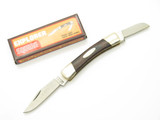 Vintage 1980s 11-378 Explorer Seizo Imai Seki Japan Wood Folding 3.25" Knife