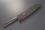 Kanetsune Japan KC-815 Namishibuki Kiritsuke-Gyutou 210mm Damascus Kitchen Knife