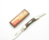 Vintage 1980s 11-378 Explorer Seizo Imai Seki Japan Wood 3.25" Folding Knife