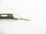 Vintage 1980s 11-378 Explorer Seizo Imai Seki Japan Wood 3.25" Folding Knife