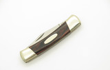 Vintage 1980s 11-378 Explorer Seizo Imai Seki Japan Wood 3.25" Folding Knife