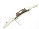 Vintage 1980s 11-379 Explorer Seizo Imai Seki Japan Wood 3.75" Folding Knife