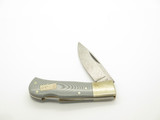 Vintage 1980s Frost Cutlery Seizo Imai Seki Japan Micarta 3.75" Lockback Knife