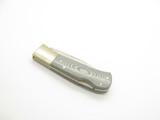 Vintage 1980s Frost Cutlery Seizo Imai Seki Japan Micarta 3.75" Lockback Knife