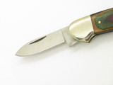 Vintage 1980s Frost Cutlery Canoe Seizo Imai Seki Japan 3.62" Wood Folding Knife