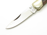 Vintage 1980s Frost Cutlery Seizo Imai Seki Japan Wood 3.75" Lockback Knife