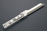 Kanetsune Seki Japan KB-562 Tanzaku-Tou Higonokami AUS-8 Stainless Handle Higo