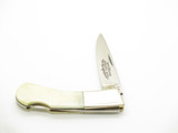 Vintage 80s Frost Cutlery Seizo Imai Seki Japan Lockback 2.75" Smooth Bone Knife