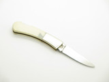 Vintage 80s Frost Cutlery Seizo Imai Seki Japan Smooth Bone Lockback 2.75" Knife