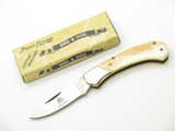 Vintage 1980s Frost Cutlery Dog Bird Seizo Imai Seki Japan 2.87" Lockback Knife