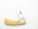 Vintage 1980s Frost Cutlery Seizo Imai Seki Japan Bone Lockback 2.87" Dog Knife