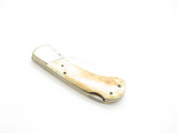 Vintage 1980s Frost Cutlery Seizo Imai Seki Japan Cow Bone Lockback 2.87" Knife