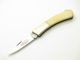 Vintage 80s Frost Cutlery Seizo Imai Seki Japan Lockback Bone 2.75" Pocket Knife