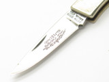 Vintage 80s Frost Cutlery Seizo Imai Seki Japan Lockback Bone 2.75" Pocket Knife