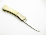 Vintage 80s Frost Cutlery Seizo Imai Seki Japan Lockback Bone 2.75" Pocket Knife